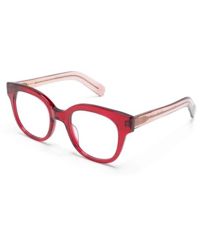 Kaleos Eyehunters Glasses - Red