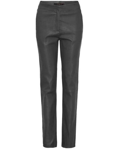 Btfcph Pantalones elásticos relajados skind 100172 negro - Gris