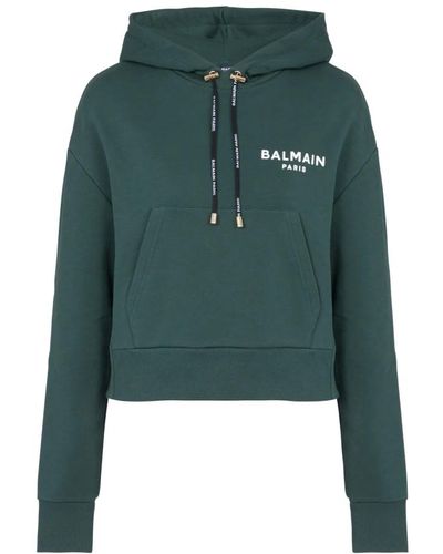 Balmain Sweatshirts - Vert