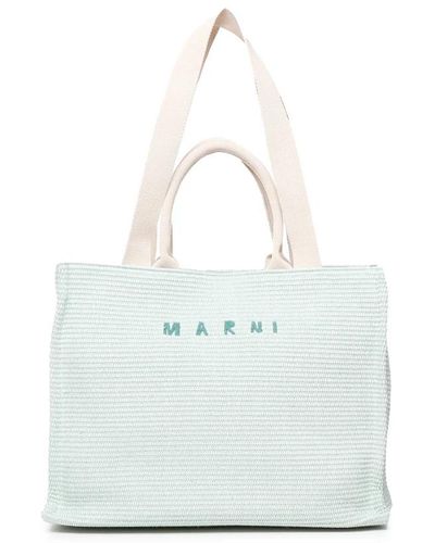 Marni Tote Bags - Blue