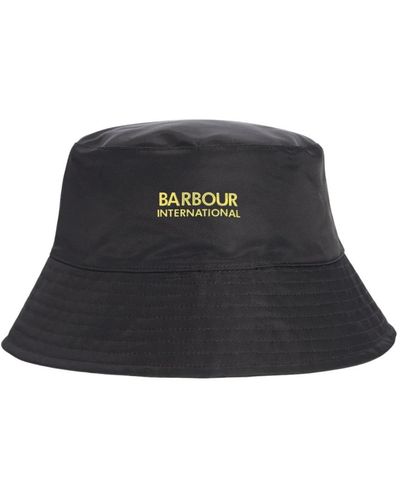 Barbour Schwarze international hüte