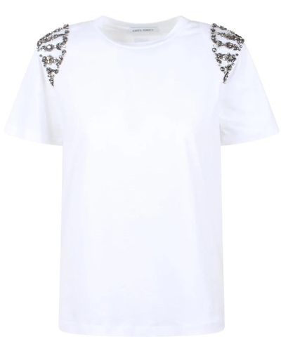 Alberta Ferretti T-Shirts - White