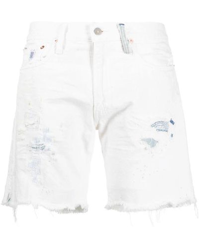 Ralph Lauren Shorts > denim shorts - Blanc