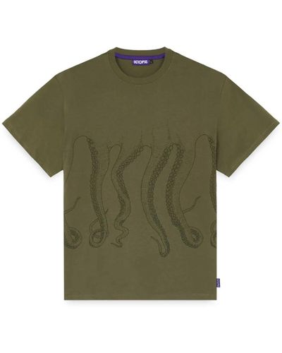 Octopus T-shirt outline tee - Verde