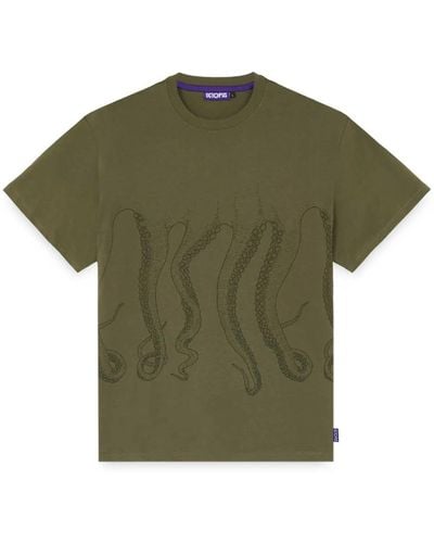 Octopus Tops > t-shirts - Vert