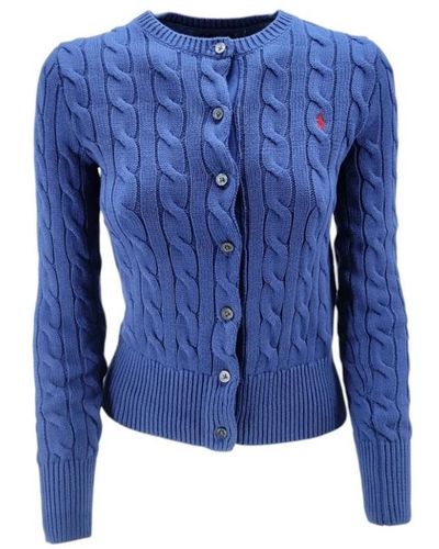 Ralph Lauren Knitwear > cardigans - Bleu
