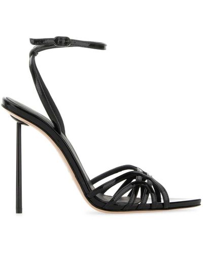 Le Silla Schwarze bella sandalen mit 10 cm absatz