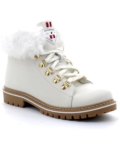 Les Tropeziennes Shoes > boots > lace-up boots - Blanc