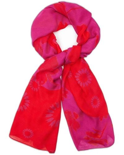 Desigual Winter scarves - Rot