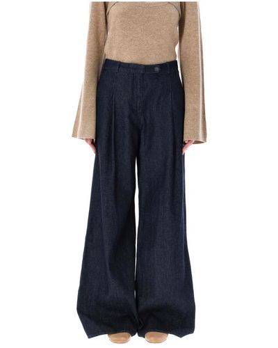 THE GARMENT Wide Trousers - Blue