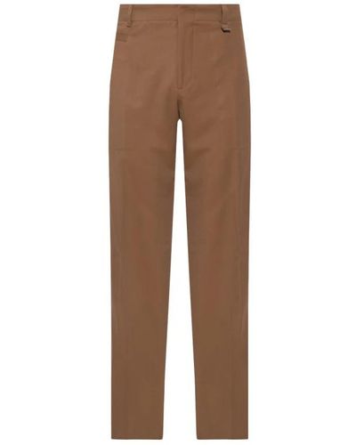 Fendi Straight Trousers - Brown