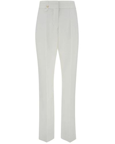 Jacquemus Pantaloni bianchi - Grigio