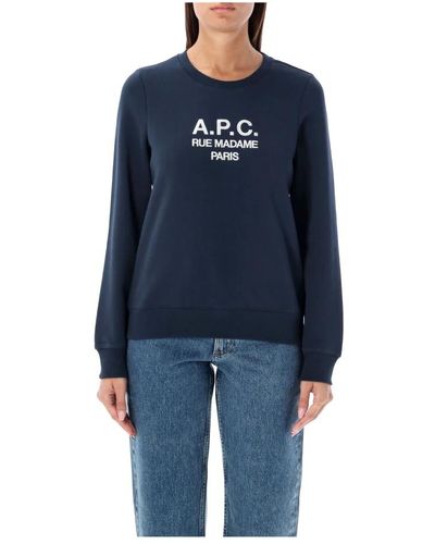 A.P.C. Tina sweatshirt - Azul