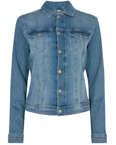 Soya Concept Jackets > denim jackets - Bleu