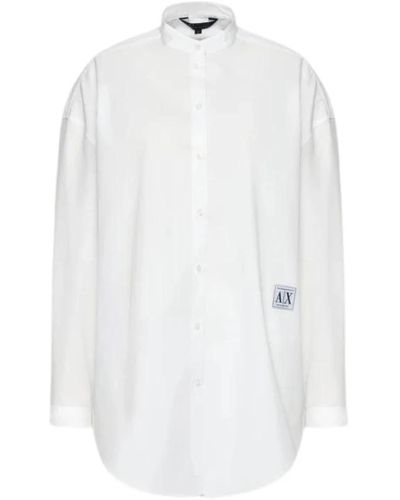 Armani Exchange Camisa elegante - Blanco