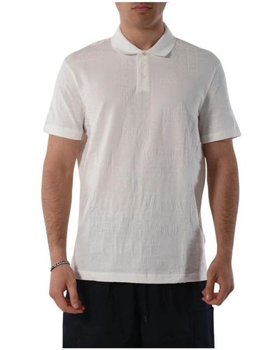 Armani Exchange Polo Shirts - Grey