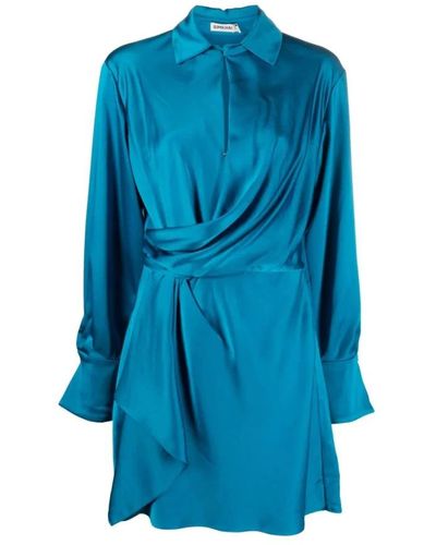 Jonathan Simkhai Shirt Dresses - Blue