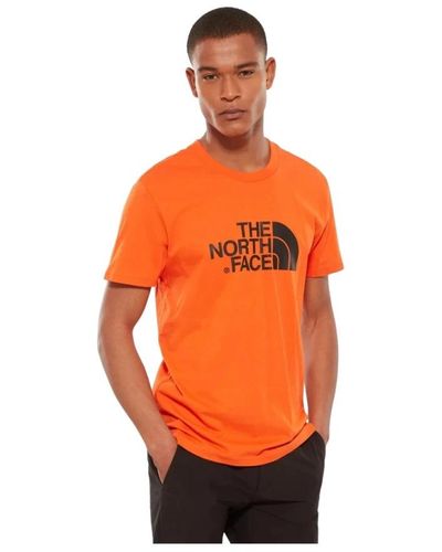 The North Face T-Shirts - Orange