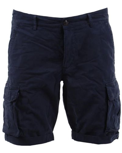 40weft Shorts chino - Bleu