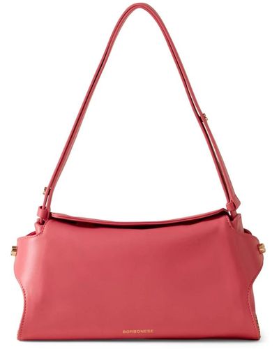 Borbonese Bags > shoulder bags - Rouge