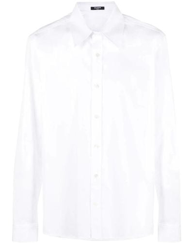 Balmain Formal Shirts - White