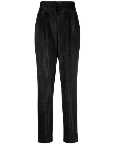 IRO Slim-Fit Trousers - Black