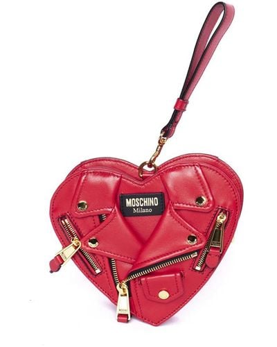 Moschino Cross Body Bags - Red