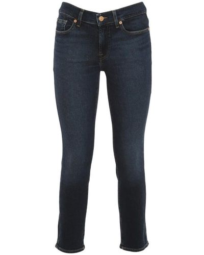 7 For All Mankind Roxanne ankle - Azul