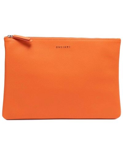 Orciani Bags > clutches - Orange