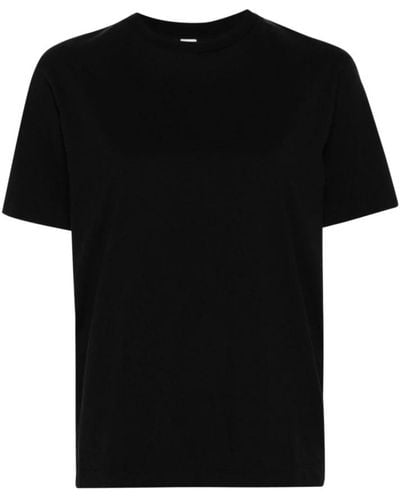 Totême T-shirt in cotone classica - Nero