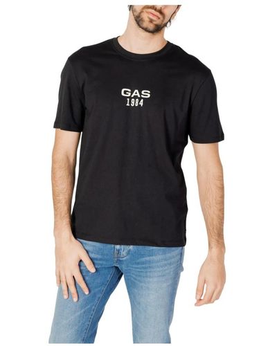 Gas T-shirts - Schwarz