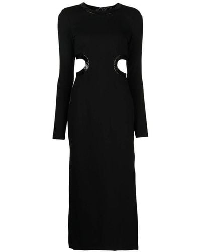 STAUD Midi Dresses - Black