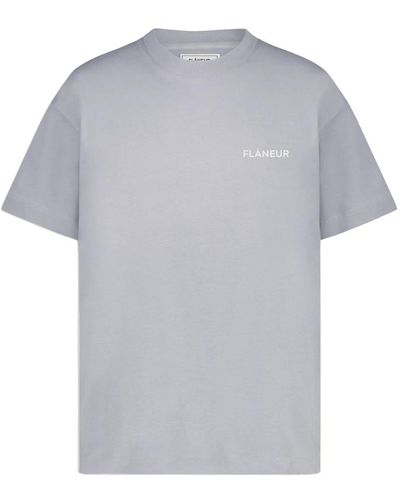 FLANEUR HOMME Tops > t-shirts - Gris