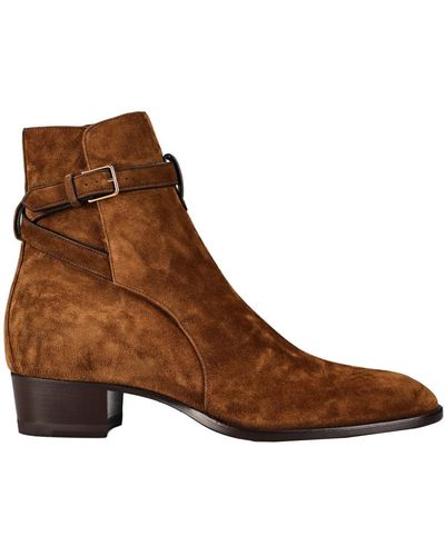 Saint Laurent Ankle Boots - Brown