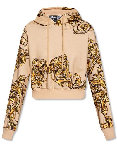 Versace Patterned hoodie - Neutro