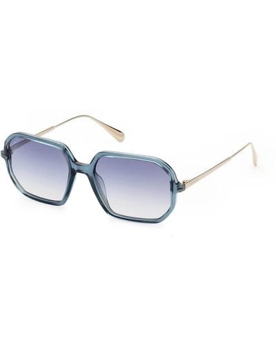 MAX&Co. Tägliche sonnenbrille für frauen gespritzt - Blau