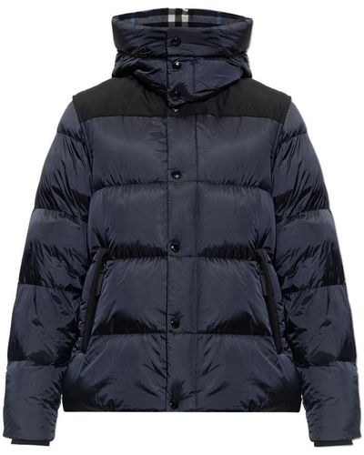 Burberry Down Jackets - Blue