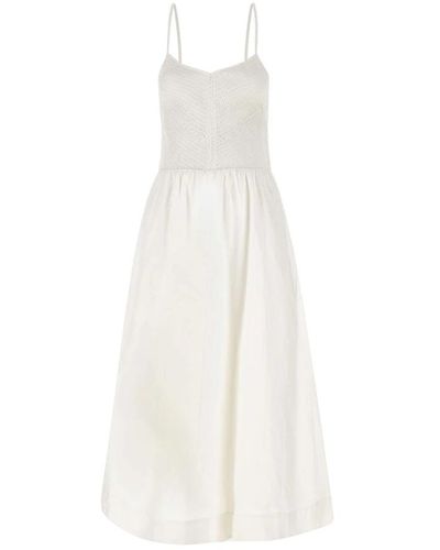 Faithfull The Brand Midi Dresses - White