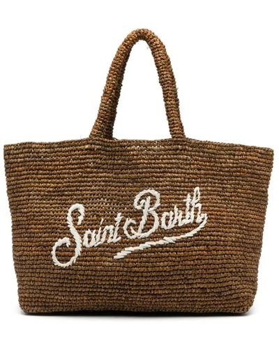 Saint Barth Tote Bags - Brown