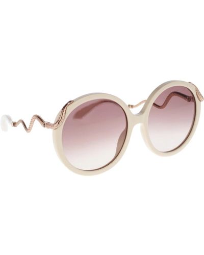 Roberto Cavalli Stilvolle sonnenbrille mit verlaufsgläsern für frauen - Pink