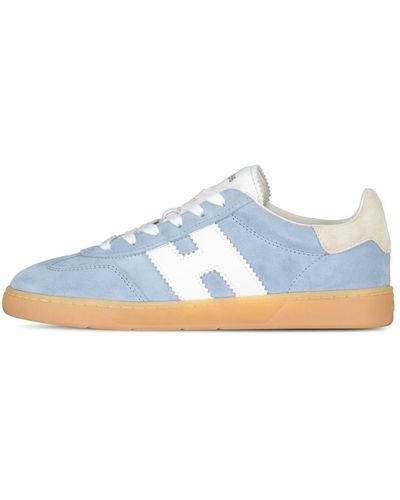 Tod's Coole nappaleder sneakers - Blau