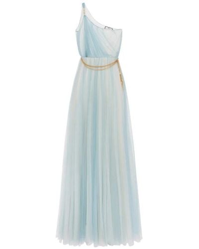 Elisabetta Franchi Maxi dresses - Azul