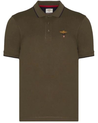 Aeronautica Militare Poloshirt - Grün