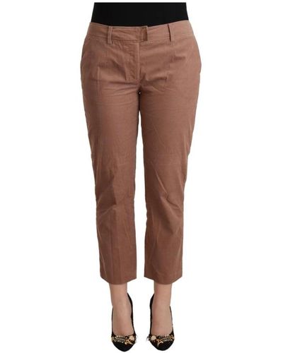 CoSTUME NATIONAL Cropped trousers - Marrón