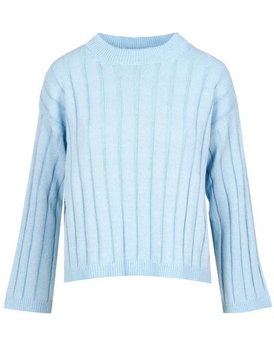 Mauro Grifoni Knitwear > round-neck knitwear - Bleu