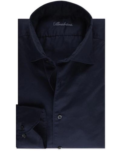 Stenströms Shirts > casual shirts - Bleu