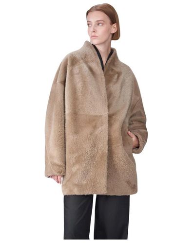 V S P Jackets > faux fur & shearling jackets - Blanc
