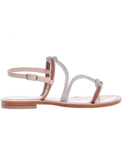 Paola Fiorenza Flat Sandals - Pink