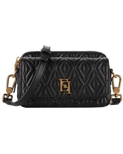 Elisabetta Franchi Cross Body Bags - Black