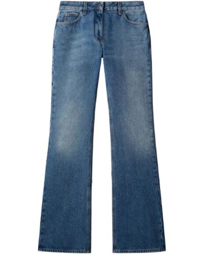 Off-White c/o Virgil Abloh Boot-Cut Jeans - Blue